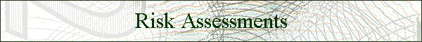 Risk Assessments